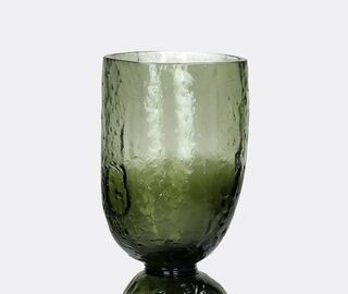 Pomax 'Diabolo' hurricane vase, medium, green GREEN POMA26DIA723GRN