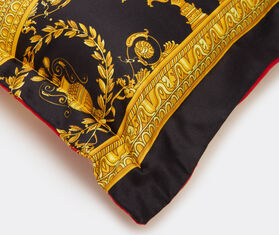 Versace 'I Love Baroque' reversible cushion, black BLACK VERS22CUS880MUL