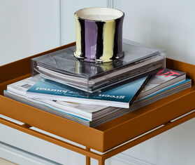 Hay 'Stripe Scented Candle', fig leaf GREEN HAY120STR344MUL