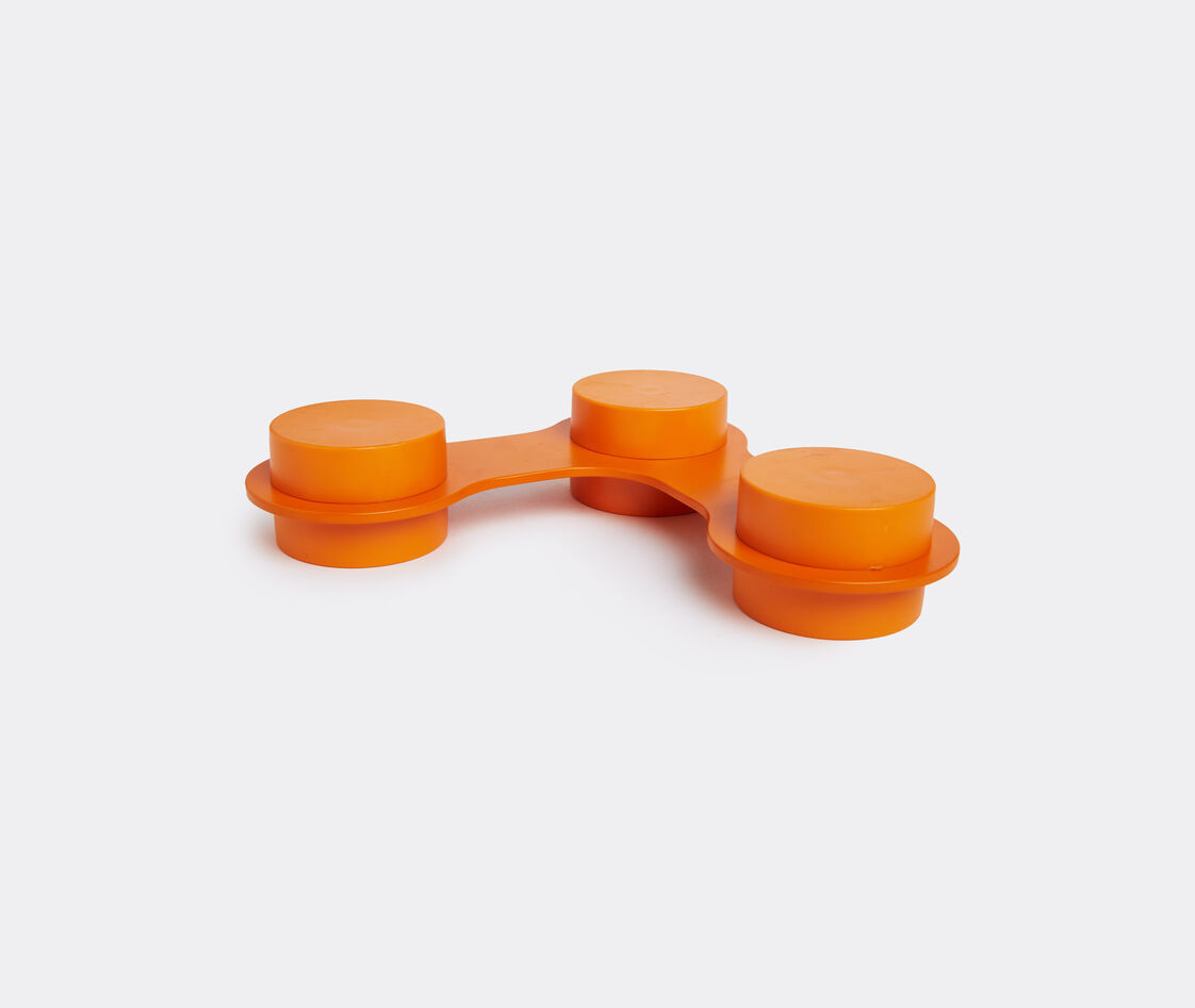 Cassina 'modular Imagination By Virgil Abloh', Triple Connecting Element In  Orange