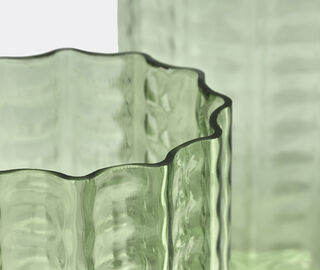 Serax 'Wave 03' vase, large GREEN SERA22VAS075GRN