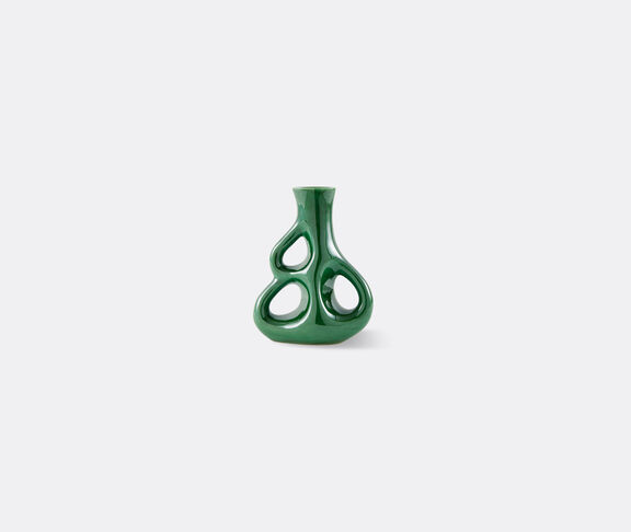 POLSPOTTEN Vase Three Ears Dark Green S undefined ${masterID} 2