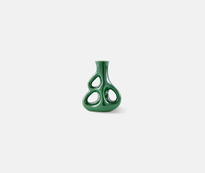 POLSPOTTEN 'Three Ears' vase, small, dark green GREEN POLS25VAS161GRN