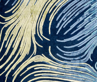 Illulian 'Interlace' rug BLUE ILLU23INT586BLU