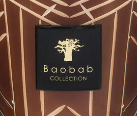 Baobab Collection 'Heritage Fontenay'  candle, large, brown BROWN BAOB25SCE033BRW