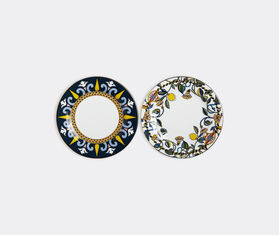La DoubleJ 'Vesuvio' dessert plate, set of six MULTICOLOUR LADJ23DES833MUL