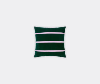 Christina Lundsteen 'Gemma' cushion, emerald and lavender MULTICOLOUR CHLU25GEM767MUL