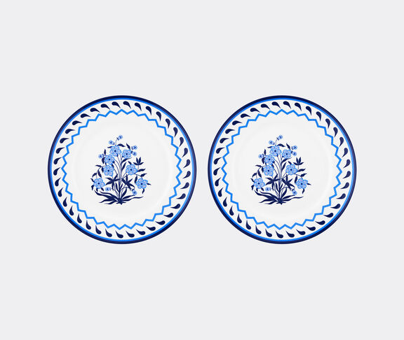 Aquazzura Casa 'Jaipur' dinner plate, set of two, blue BLUE AQUA23JAI017BLU