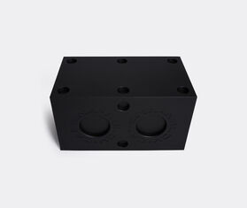 Cassina &#39;Modular Imagination by Virgil Abloh&#39;, matte black modular element with orange feet, rectangular BLACK CASS22MOD056BLK