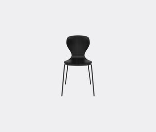 Viccarbe 'Ears' chair, metal legs, black BLACK VICC21EAR204BLK