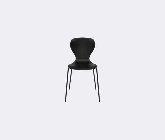 Viccarbe 'Ears' chair, metal legs, black