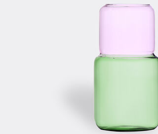 Ichendorf Milano 'Revolve' vase, small, green and pink MULTICOLOUR ICMI22REV319MUL