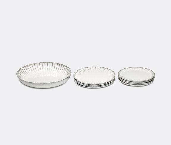 Serax 'Inku' dinner set, 9 pieces WHITE SERA22ENS194WHI