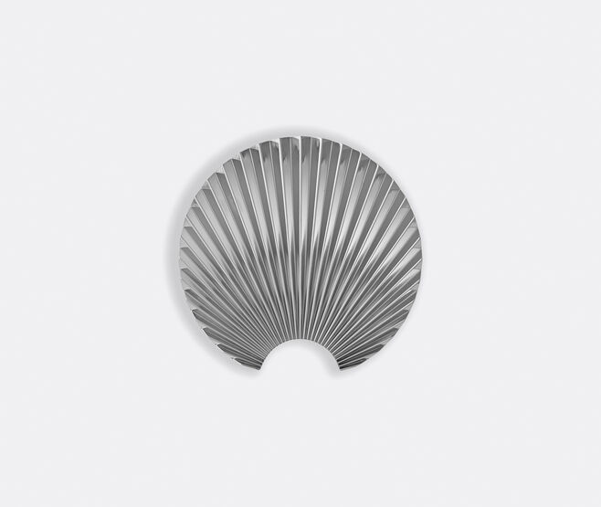 AYTM 'Concha' decorative hook, large, silver SILVER AYTM26CON850SIL