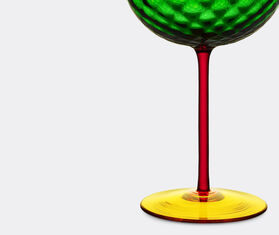 Dolce&amp;Gabbana Casa 'Carretto Siciliano' champagne glass, green and yellow GREEN DGCA22CHA697MUL