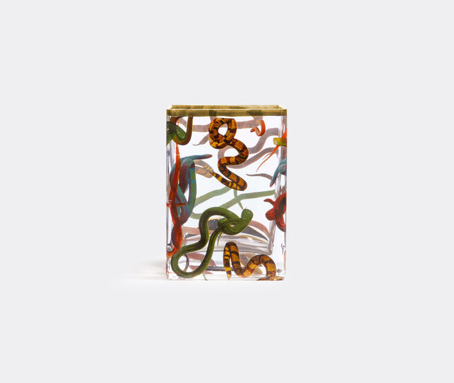Seletti 'Snakes' vase, small TRANSPARENT SELE22GLA213MUL