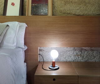 Flos 'Lampadina' table lamp, orange, US plug ORANGE FLOS23LAM194ORA