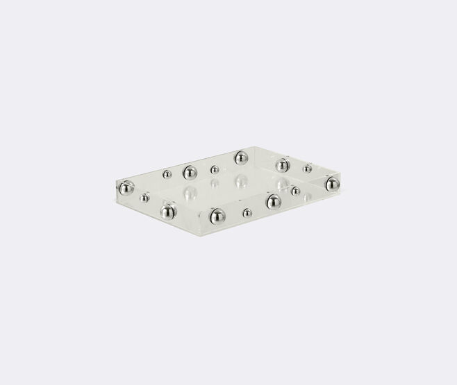 By Gabs 'Bandeja Match' tray, small, silver SILVER GABS24BAN707SIL