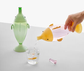 Ichendorf Milano &#39;Marine Garden&#39; bottle, pink MULTICOLOUR ICMI24MAR840MUL