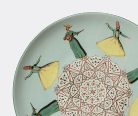 Les-Ottomans Plate 'Dervishes' MULTICOLOUR OTTO17PLA185MUL