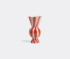 &amp;k Amsterdam &#39;Rhombic&#39; vase, red MULTICOLOUR AMST25VAS029MUL
