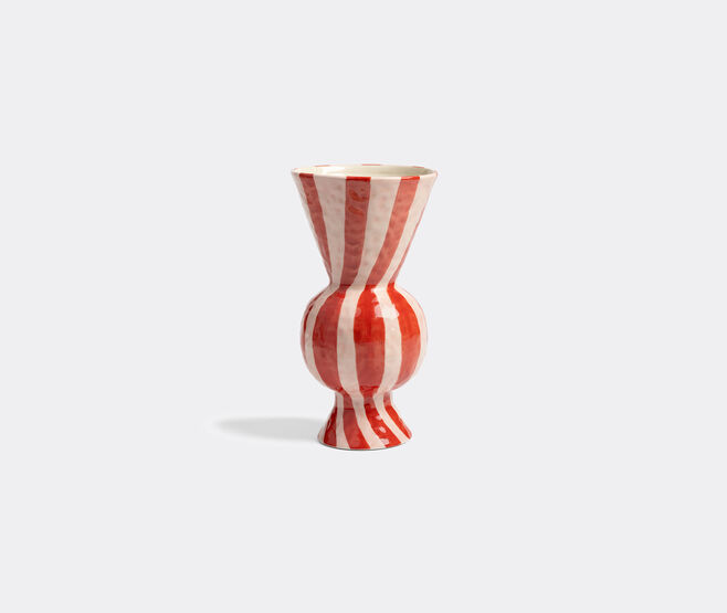 &k Amsterdam 'Rhombic' vase, red MULTICOLOUR AMST25VAS029MUL