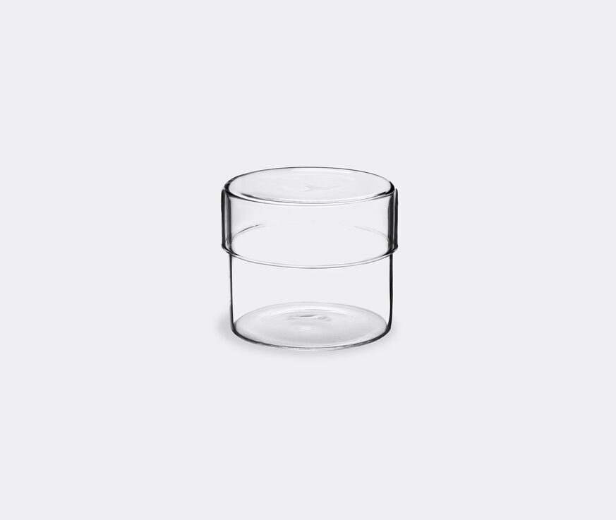 Kinto 'Schale' glass case, medium  KINT17SCH616TRA
