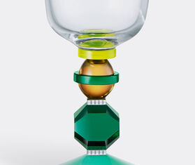 Reflections Copenhagen &#39;Mayfair&#39; short crystal glass, set of two MULTICOLOUR REFL21MAY097MUL