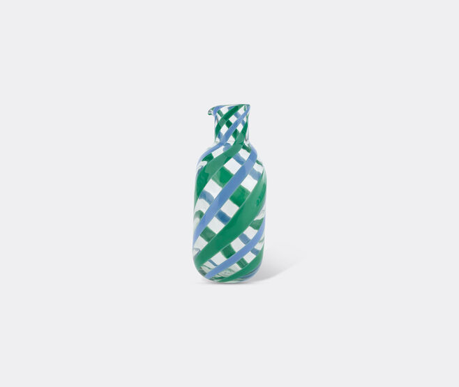 Lisa Corti 'Pervinch' bottle, light blue and green MULTICOLOUR LICO26BOT370LIL