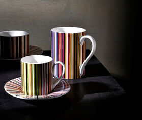 Missoni 'Stripes Jenkins' mug, red MULTICOLOUR MIHO22STR309MUL