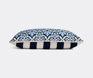 La DoubleJ 'Palazzo' rectangular cushion, blue MULTICOLOR LADJ26OUT836MUL