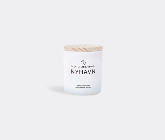 Scent of Copenhagen 'Nyhavn' candle White SCCO20NYH010WHI