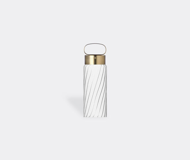 Ichendorf Milano 'Andon' twisted lamp, gold and aluminum TRANSPARENT ICMI23AND829TRA