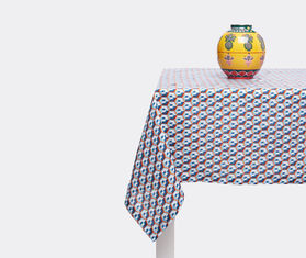 La DoubleJ 'Cubi Blu' tablecloth, large MULTICOLOUR LADJ22LAR498MUL