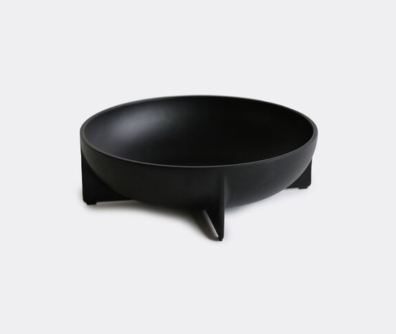 Fort Standard Round Standing Bowl, large, black undefined ${masterID}