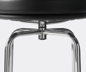 Cassina &#39;LC7&#39; swivel chair, chrome structure BLACK CASS21SWI890BLK