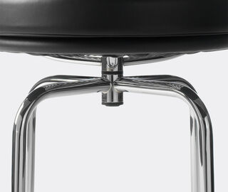 Cassina 'LC7' swivel chair, chrome structure BLACK CASS21SWI890BLK