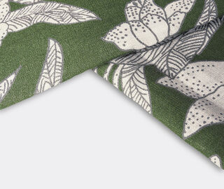La DoubleJ 'Lilium Avorio' tablecloth, large GREEN LADJ22LAR345GRN