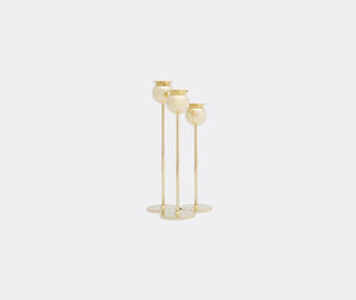 Skultuna 'Tulip' candlestick, set of 3 BRASS SKUL15TUL338GOL