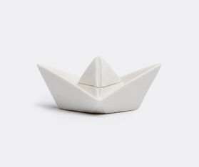 L'Abitare 'Boat' origami candleholder WHITE LABI17ORI285WHI