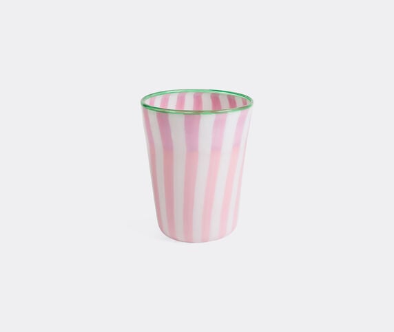 Lisa Corti 'Circus' vase, pink, white and mint PINK LICO26CIR642PIN