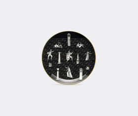 Ginori 1735 &#39;Passeggiata Archeologica&#39; plate, black BLACK RIGI20PAS271BLK