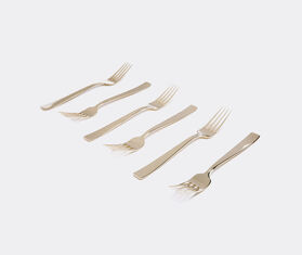 Sambonet &#39;Flat&#39; cutlery, set of 24 GOLD SAMB17FLA667GOL