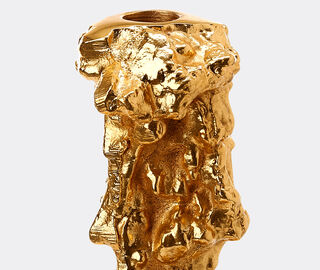 POLSPOTTEN 'Drip' candle holder, large, gold GOLD POLS25DRI016GOL