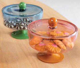 &amp;k Amsterdam 'Duo' jar, pink multicolor MULTICOLOUR AMST25JAR789MUL