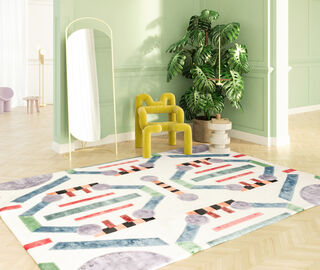 Illulian 'Joggler' rug PURPLE ILLU23JOG630PUR