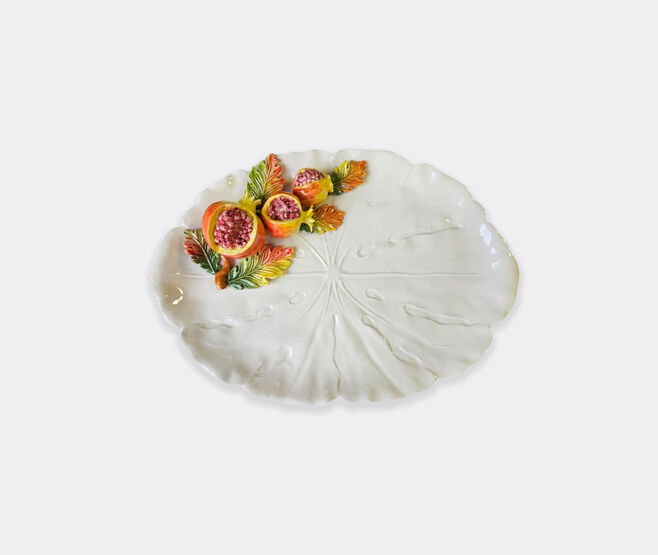 Les-Ottomans 'Pomegranate' leaf tray, multicolor MULTICOLOUR OTTO25POM614MUL