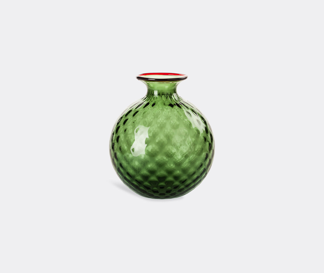 Venini Vases Green In Green,red