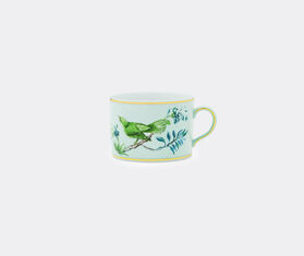 Aquazzura Casa &#39;Secret Garden&#39; teacup and saucer, set of two GREEN AQUA23SEC377GRN