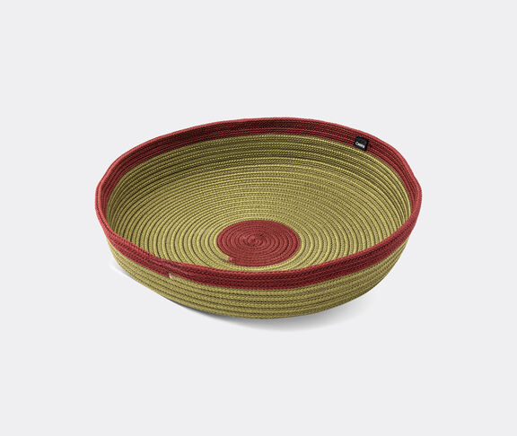 Cassina Matam - Centerpiece Tray In Rope Olive green and burgundy ${masterID} 2